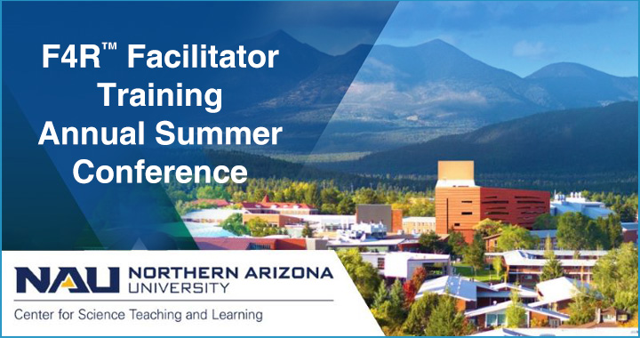 F4R™ Facilitator Training Annual Summer Conference slide