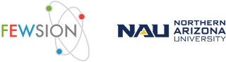 FEWSION and NAU logos